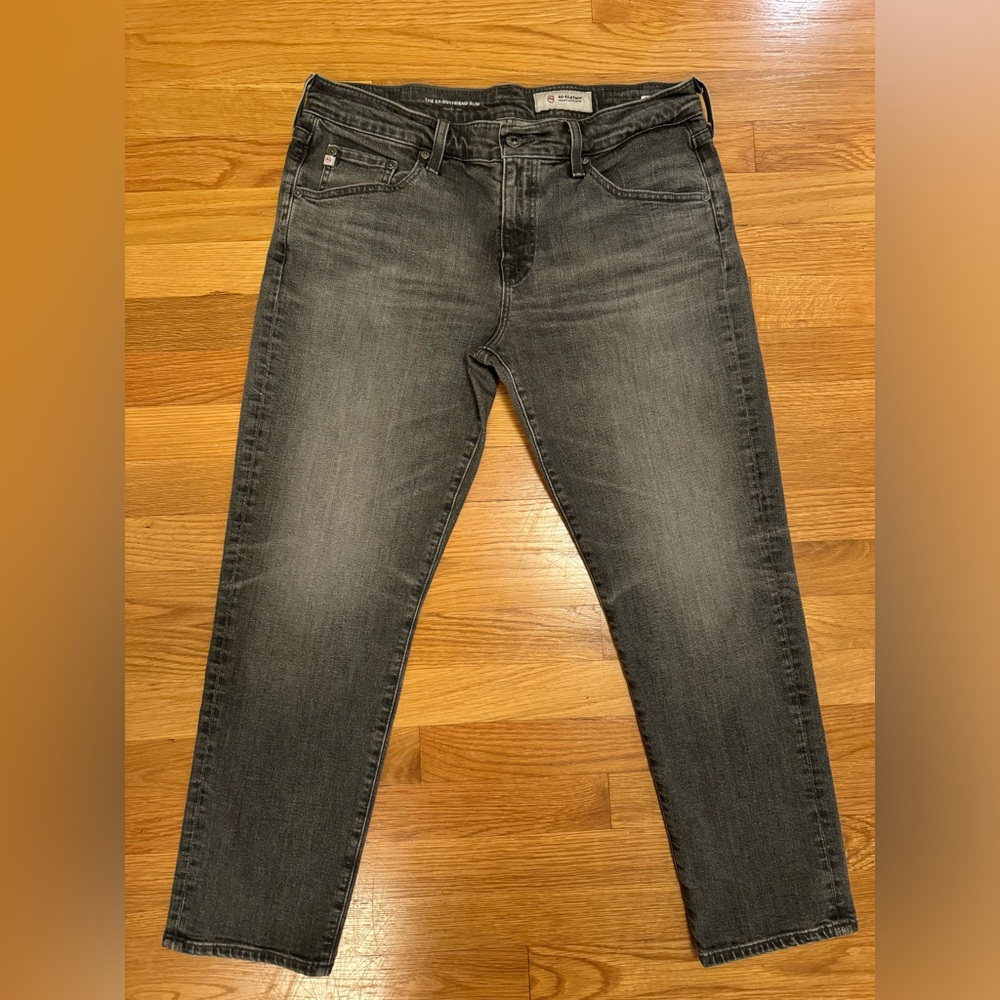 AG Denim Ex Boyfriend Slouchy Slim Jeans, Size 30